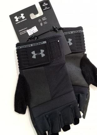 Перчатки мужские для фитнеса under armour1 фото