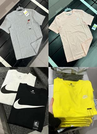 Новые и оригинальные! мужские футболки nike / найк4 фото