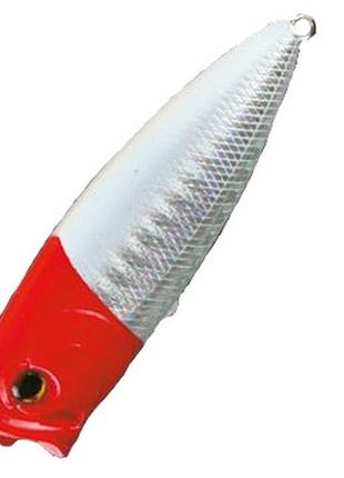 Воблер nomura small popper 55мм 7гр. цвет-111 (red head)