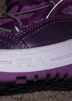 Продам чоботи зимові "fila" 35 розміру.4 фото