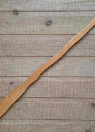 Довга дерев'яна лопатка (ріжок) для взуття