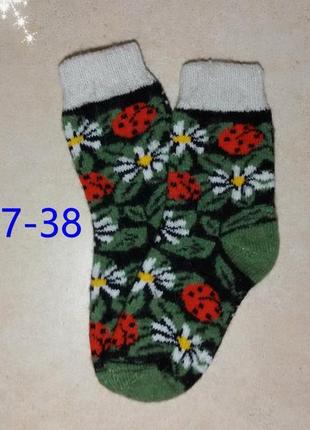 Жіночі вовняні шкарпетки снігурі зимові теплі шкарпетки шкарпетки4 фото
