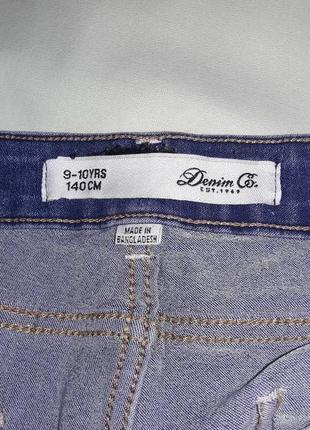 Шорти джинсові denim co на 9-10 років.2 фото