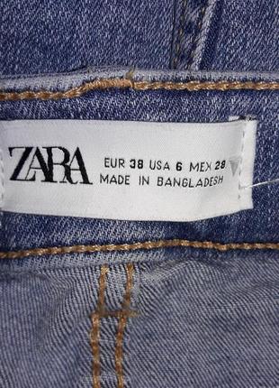 Фірмові жіночі джинси zara.4 фото