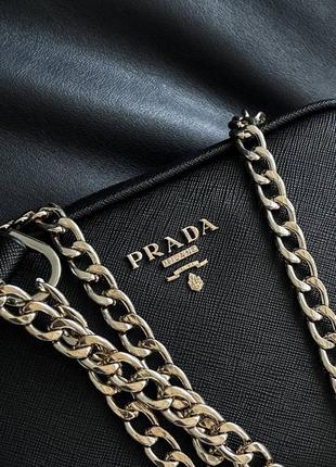 Шкіряна сумка в стилі prada4 фото