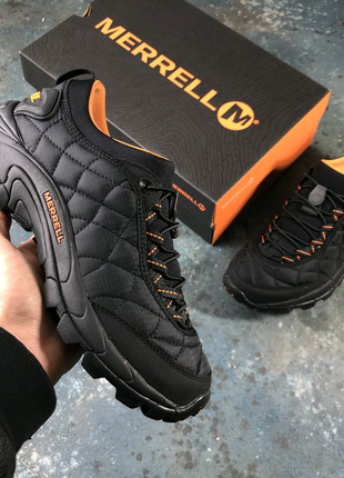 Кросівки merrell ice cap moc 2 black/orange (оriгинал) до - 25