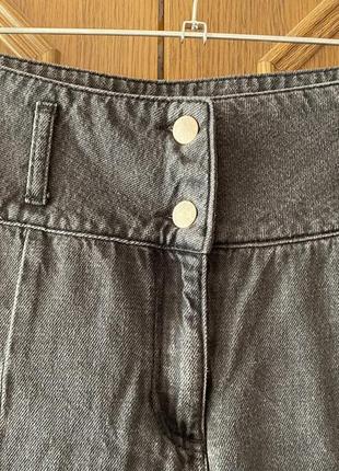Широкие укороченные джинсы/ бриджи cropped next wide leg crop3 фото