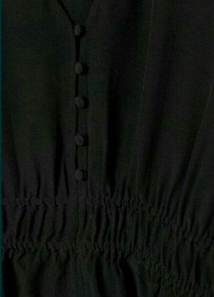 Чорна блуза-топ2 фото
