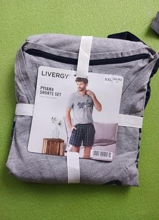 Піжама чоловіча livergy,2xl 60/62.