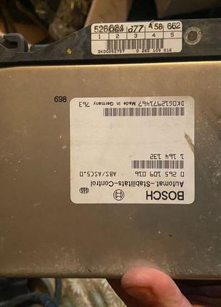 Блок abs e 39 bosch 0 265 109 016