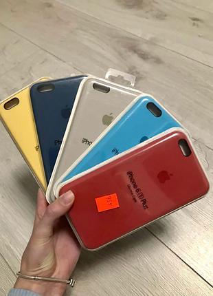 Чохли на iphone 6s plus silicone case