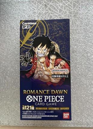 Romance dawn (op-01) one piece бустер пак