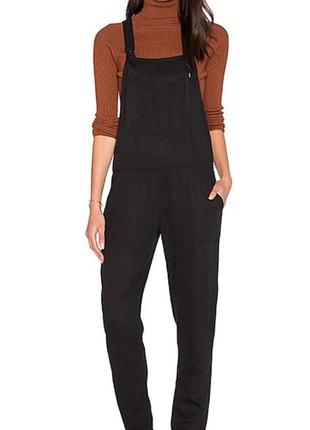 Стильный базовый комбинезон с карманами, с брателями на пуговицах от zara basic