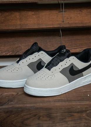 ✅мужские кроссовки apocalypse nike air force gray