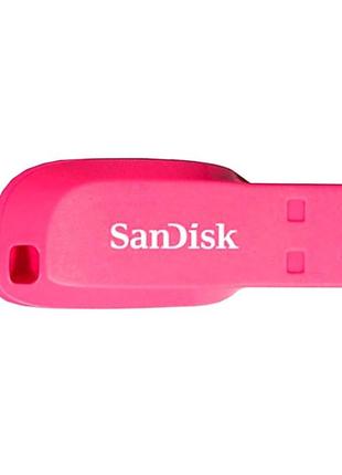 Flash sandisk usb 2.0 cruzer blade 32gb pink