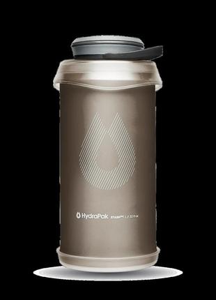 Мягкая фляга для воды hydrapak stash 1.0l (цвет mammoth grey)