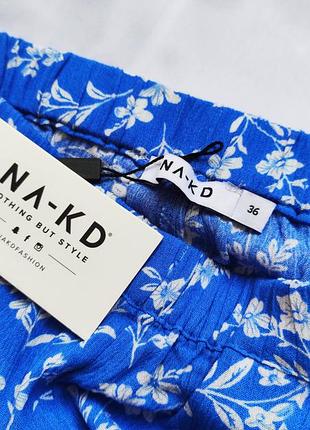 Жіночі літні шорти na-kd віскоза в квітку