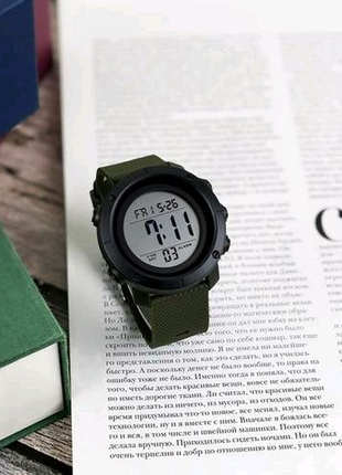 Топ ціна! годинники чоловічі skmei наручні електронні спортивні4 фото