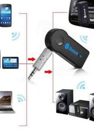 Bluetooth mp3 aux адаптер ресивер з мікрофоном для магнітоли аукс