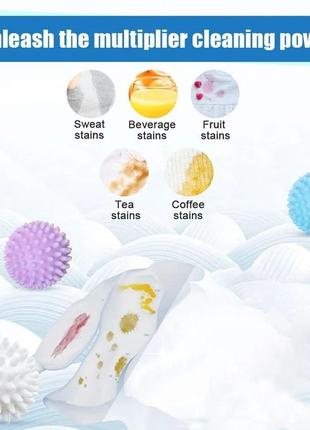 Кульки для прання пуховиків у пральній машині dryer balls/м'ячики для прання білизни...