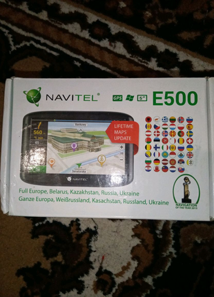 Навігатор navitel e500