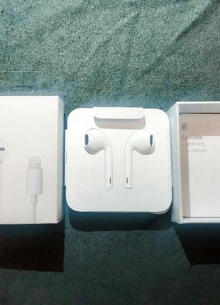 Навушники apple earpods lightning. оригінал