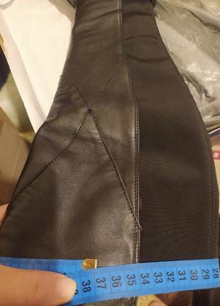 Сапоги кожаные модельные 399 фото
