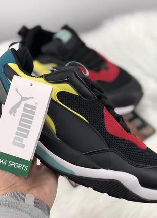 Кросівки puma thunder spectra «black»1 фото