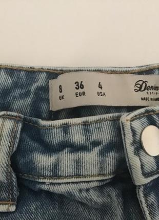 Шорти укорочені джинсові р.s denim go5 фото
