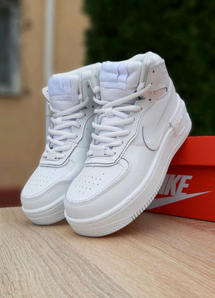 Nike air force 1. кросівки жіночі кросівки, зимові кросівки