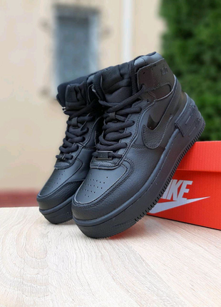 Nike. nike air force 1 shadow. жіночі кросівки.кросівки.теплі9 фото