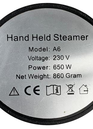 Ручной отпариватель для одежды, парогенератор hand held steamer, а69 фото