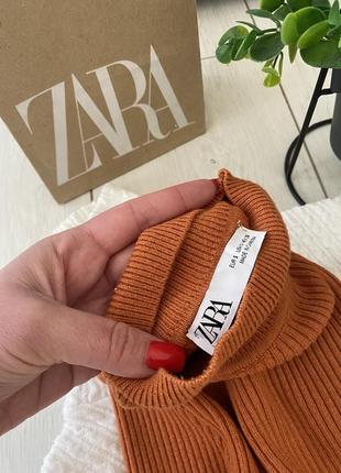 ❣️ zara (зара) очень крутой трендовый топ гольф в рубчик4 фото