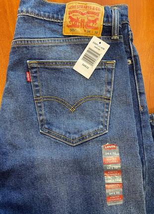 Джинси чоловічі levi's 505, w34 l32 нові1 фото