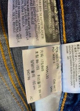 Джинси чоловічі levi's 505, w34 l32 нові5 фото