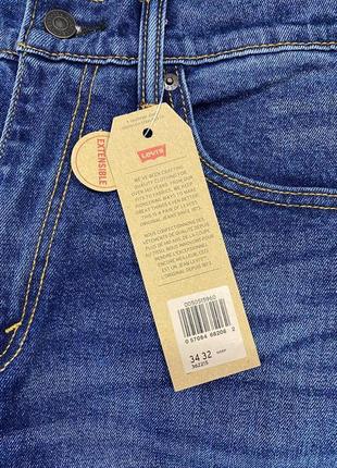 Джинси чоловічі levi's 505, w34 l32 нові10 фото