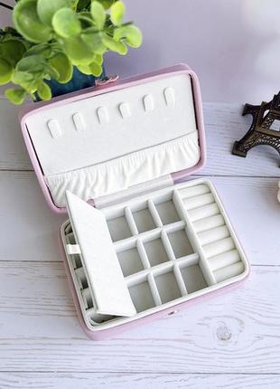 Органайзер для украшений, дорожная шкатулка для ювелирных изделий