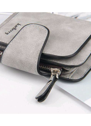 Портмоне гаманець baellerry forever mini. колір: сірий2 фото