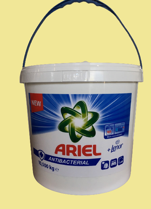 Пральний порошок ariel antibacterial 10.5кг