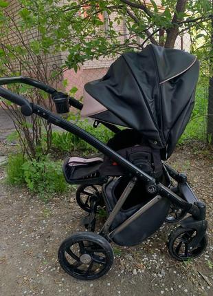 Коляска возик milu kids польська 3в1  прогулянкова автокрісло люл