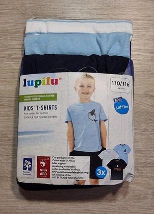 Футболка для хлопчика 110 116 розмір , футболка lupilu німеччина2 фото