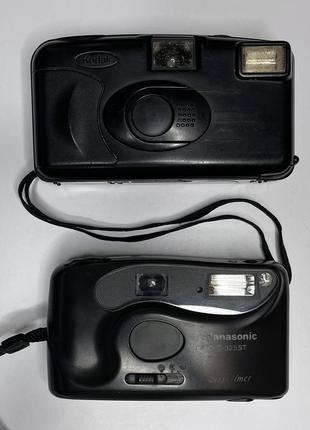 Плівкові фотоапарати panasonic c-325st і kodak kb10 на розбір