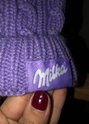 Мила шапка milka