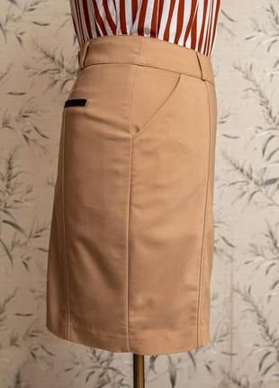 Костюм orsay цвета кофе с молоком (жакет и короткая юбка), размер s9 фото