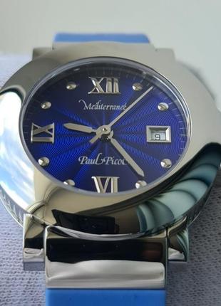 Жіночий годинник paul picot mediterranee blue swiss made нові5 фото