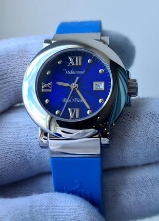 Жіночий годинник paul picot mediterranee blue swiss made нові9 фото
