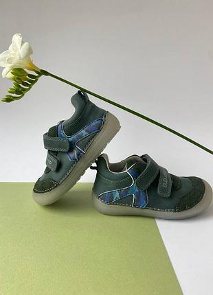 Шкіряні кежуал кеди barefoot для хлопчика від ddstep