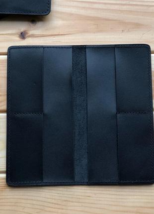Чоловічий шкіряний гаманець luke (ручна робота)