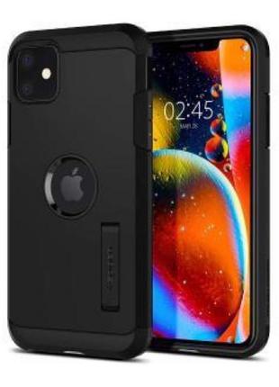 Чoхол spigen для iphone 11 tough armor black (076cs27190)3 фото