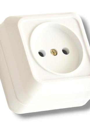 Розетка без заземления, 16а, "julia" (арт.41-51-71)